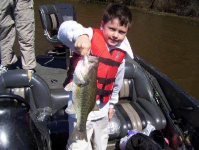 Jack, Fritz son with about a 4 lber.